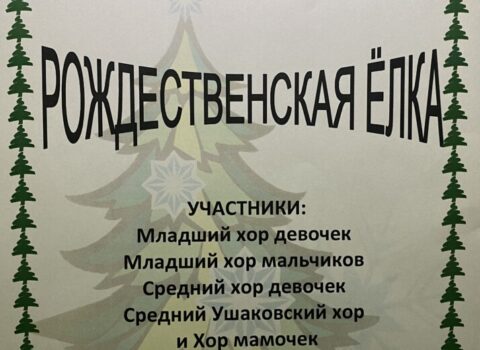 ПРИГЛАШАЕМ НА РОЖДЕСТВЕНСКИЙ КОНЦЕРТ МЛАДШИХ И СРЕДНИХ ХОРОВ!